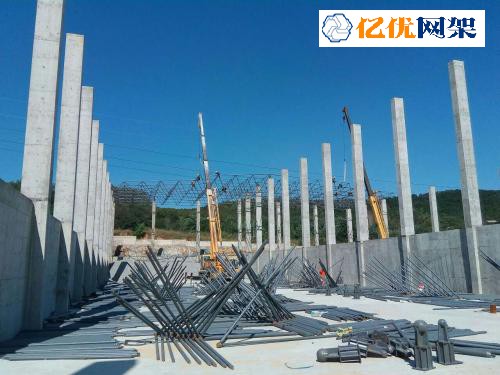 天门料棚网架设计