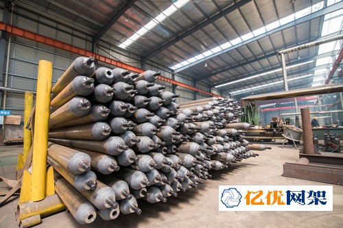 天门网架抛丸车间